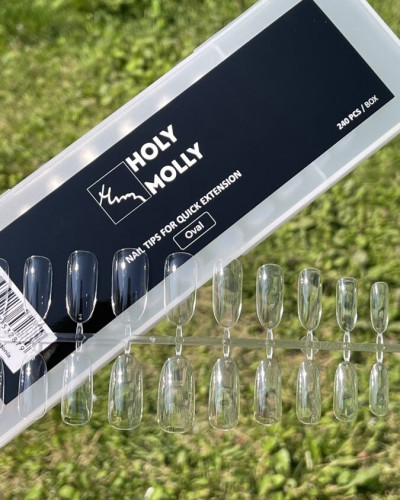 HOLY MOLLY GEL TIPS - OVAL 240 pcs