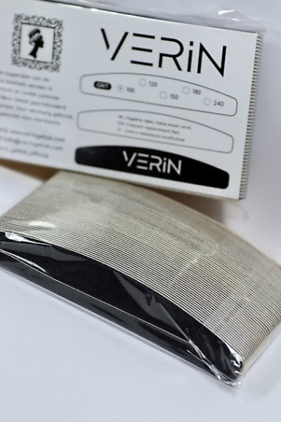 VERIN - HYGIENE NAIL FILE/GRID 100, 50 pcs
