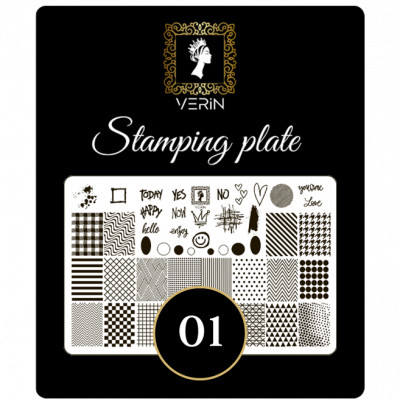 VERIN STAMPING PLATE - 1