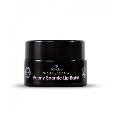 YOKABA - PEONY SPARKLE LIP BALM, 15 ml