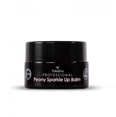 YOKABA - PEONY SPARKLE LIP BALM, 15 ml