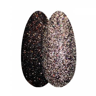 VERIN GEL POLISH - FLASH 2 BLACK, 15 ml