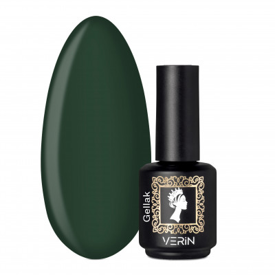 VERIN GEL POLISH - GREEN 6, 15 ml