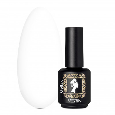 VERIN GEL POLISH - SUPER WHITE, 15 ml