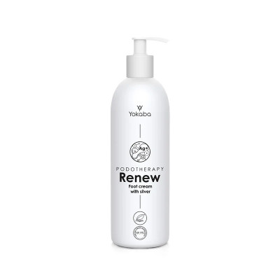 YOKABA - RENEW FOOT CREAM WITH SILVER, 250 ml
