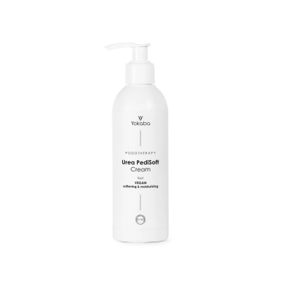 YOKABA - Urea PediSoft Cream Foot Vegan Softenning & Moisturizing Podotherapy, 240ml