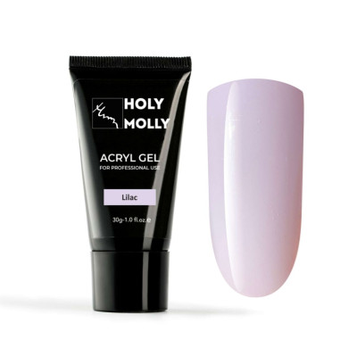 HOLY MOLLY ACRYGEL - LILAC, 30 ml