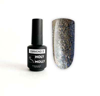 HOLY MOLLY GEL POLISH - DIAMOND 3, 11 ml