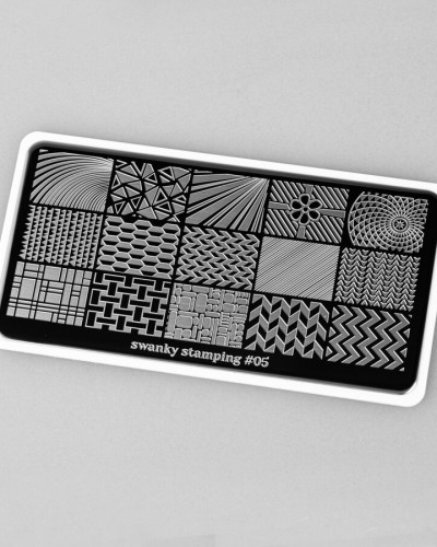 SWANKY STAMPING PLATE #005