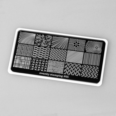 SWANKY STAMPING PLATE #005