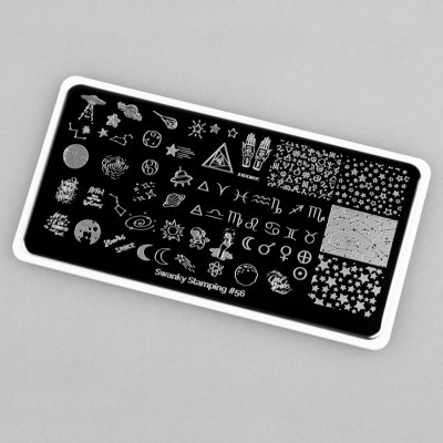 SWANKY STAMPING PLATE #056