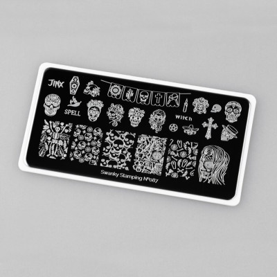SWANKY STAMPING PLATE #087