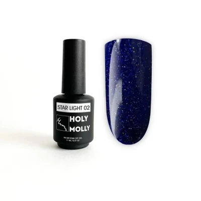 HOLY MOLLY GEL POLISH - STAR LIGHT 2 , 11 ml