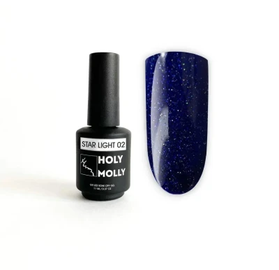 HOLY MOLLY GEL POLISH - STAR LIGHT 2 , 11 ml