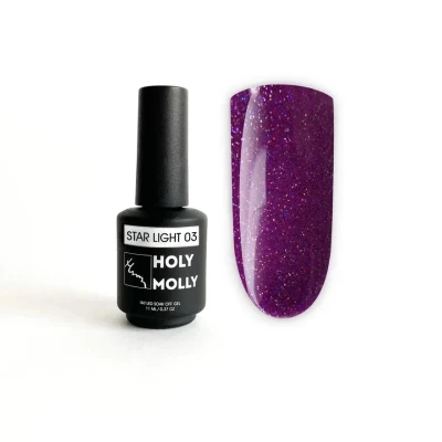 HOLY MOLLY GEL POLISH - STAR LIGHT 3 , 11 ml