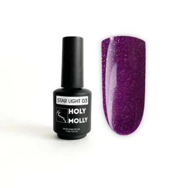 HOLY MOLLY GEL POLISH - STAR LIGHT 3 , 11 ml