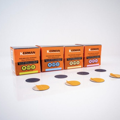 KERMAN - Pedikīra diski,M,Ø20mm,50gb, 240 grit