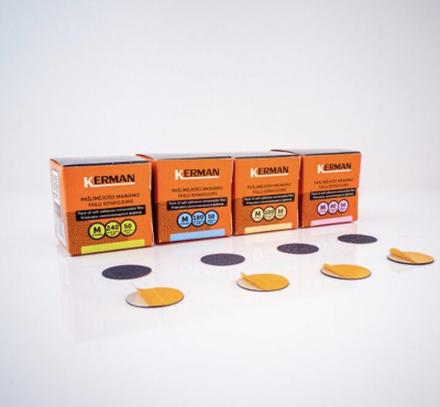 KERMAN - Pedikīra diski,M,Ø20mm,50gb, 240 grit
