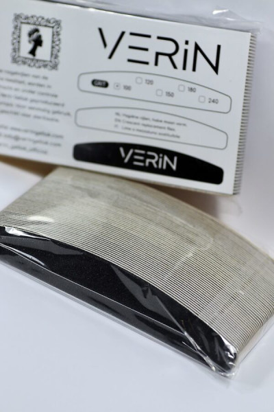 VERIN - HYGIENE NAIL FILE/GRID 240, 50 pcs