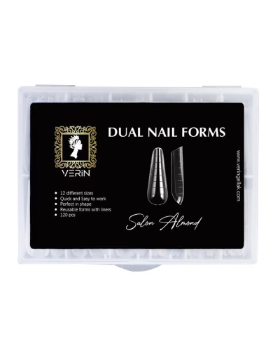 VERIN DUAL NAIL FORMS - SALON ALMOND