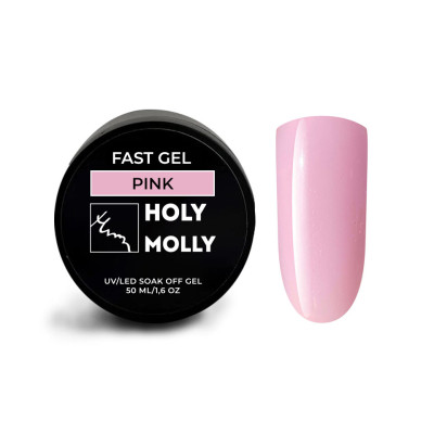 HOLY MOLLY FAST GEL - PINK, 50ml