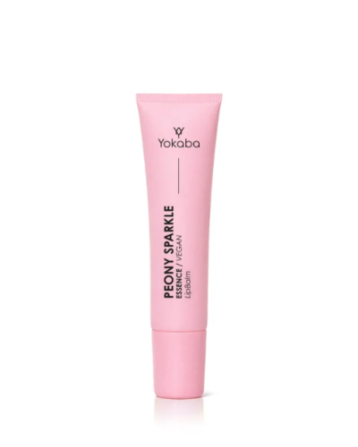YOKABA - PEONY SPARKLE LIP BALM, 15 ml